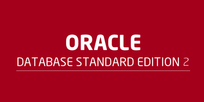 Oracle database standard edition 2 что это